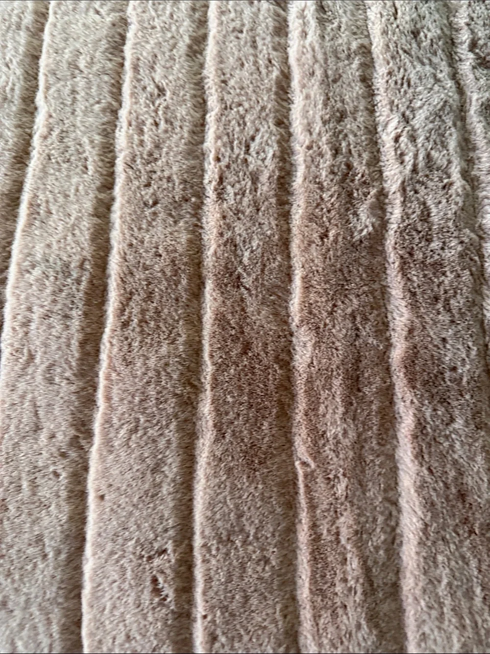 Koolaburra Plush Coral Pink Faux Fur Throw